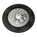 DISQUE TRONC  Ø76X1X10  inox